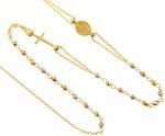 Golden rosary necklace k14 (code S203254)
